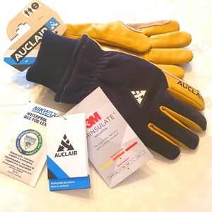 Auclair leather winter gloves